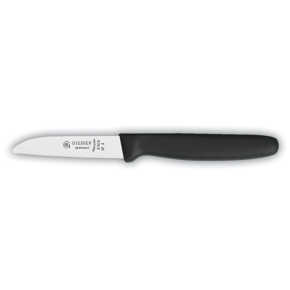 Gemüsemesser - Klinge 8 cm - Schwarz