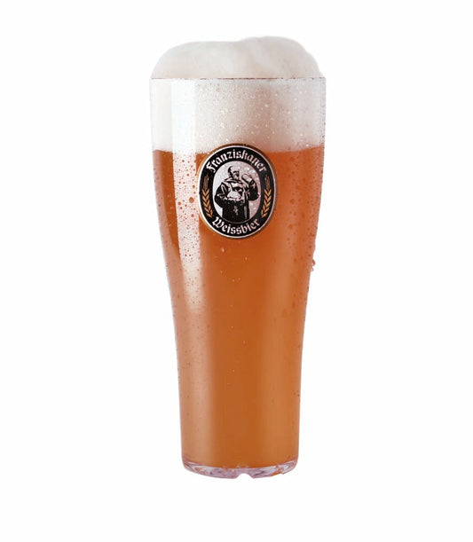 Weizenbierglas - (Ø 8 x 19,2 cm) - geeicht /-/ 0,5 l - SAN
