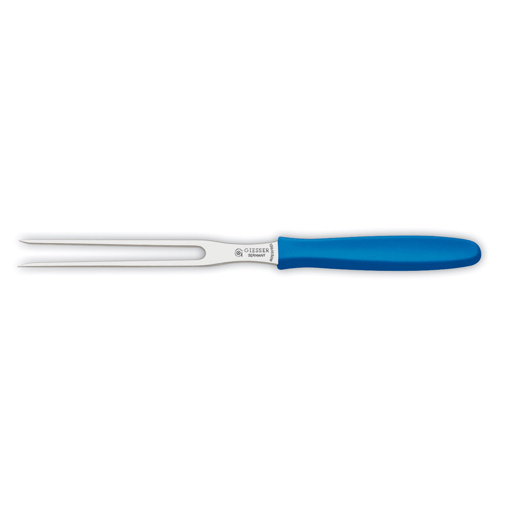 Aufschnittgabel Blau - Zinken 13 cm