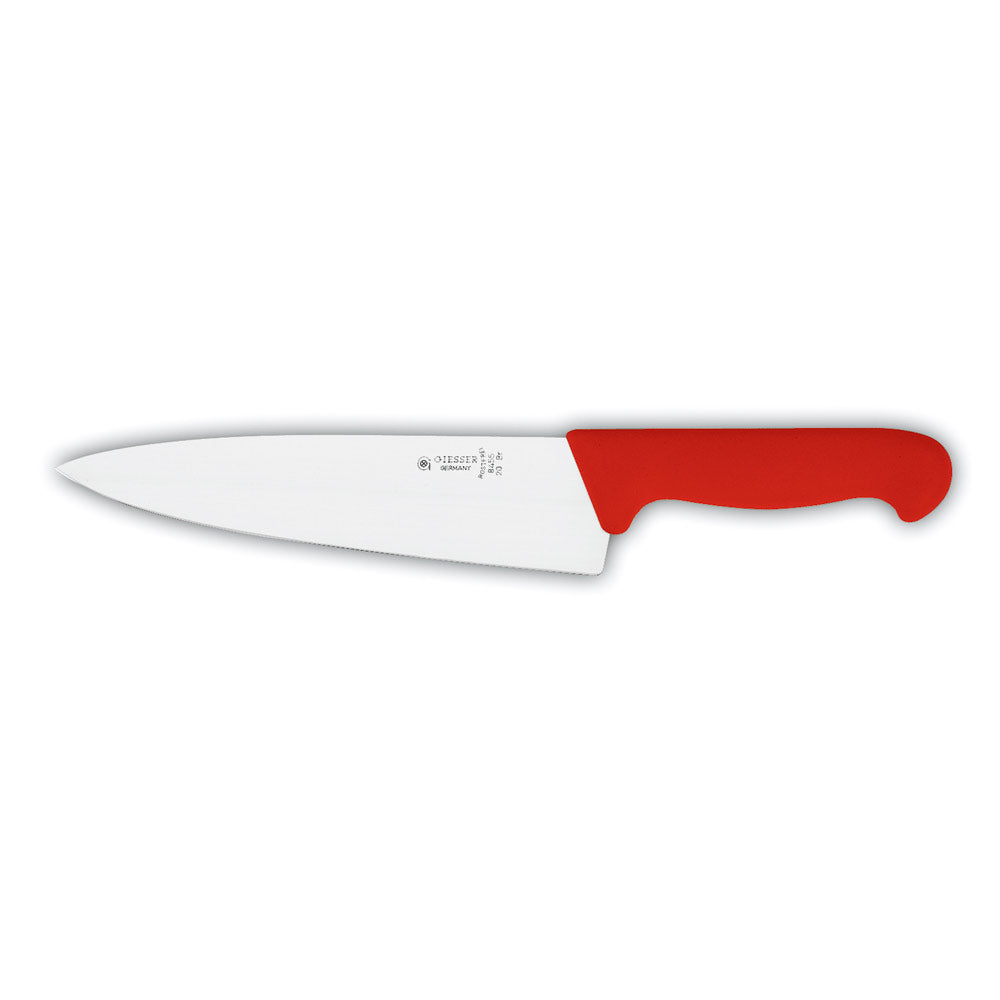 Kochmesser - Klinge 20 cm - Rot