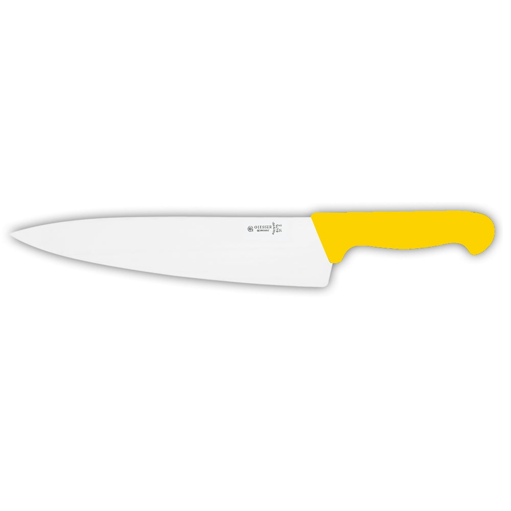 Kochmesser - Klinge 26 cm - Gelb
