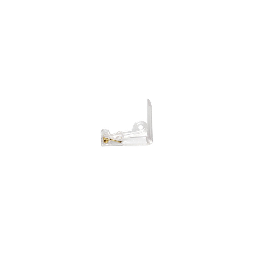 Skirting-Clip für grade Tischplatten - 10 - 40 mm Stärke (mit Feder)