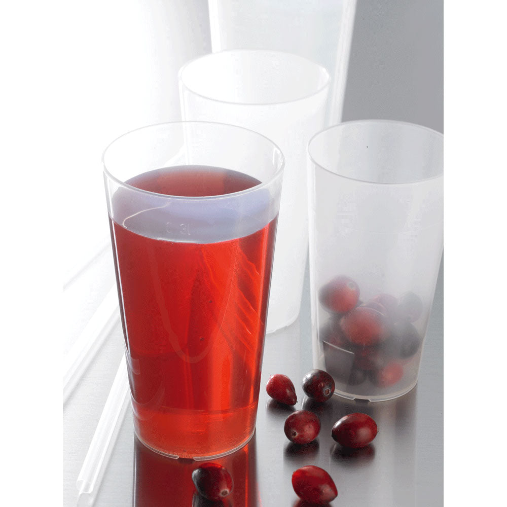 FUN Trinkbecher - 20 cl -Ø 6,5 x 11,5 cm - geeicht /-/ 0,2 l - PP
