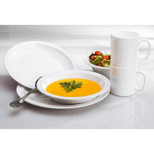 TREND WEIß Teller tief Ø 20,5 cm - Coupform (MF)