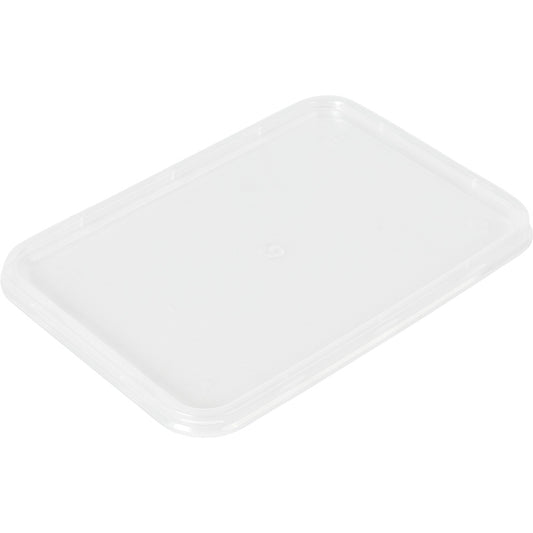 Deckel Menüschale - PP - 17,5 x 11,9 cm - Transparent (500 Stück)