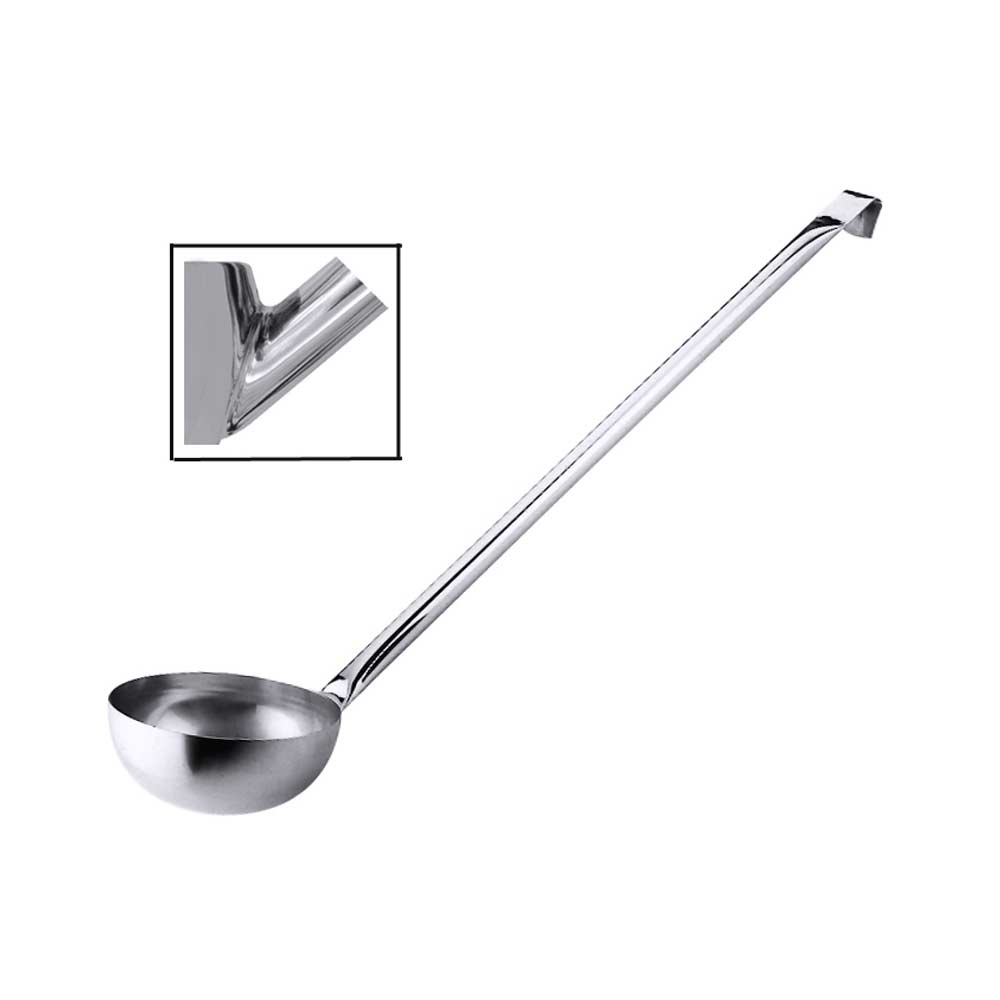 Schöpfkelle fugenlos - CNS 18/10 - Ø 24 cm - 4 l - Stiel 94 cm