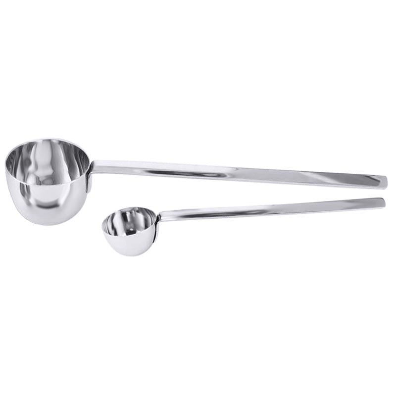 Kaffeeportionierer CNS 18/10 - Inhalt 35 g - Ø 6 cm - Stiel 21 cm