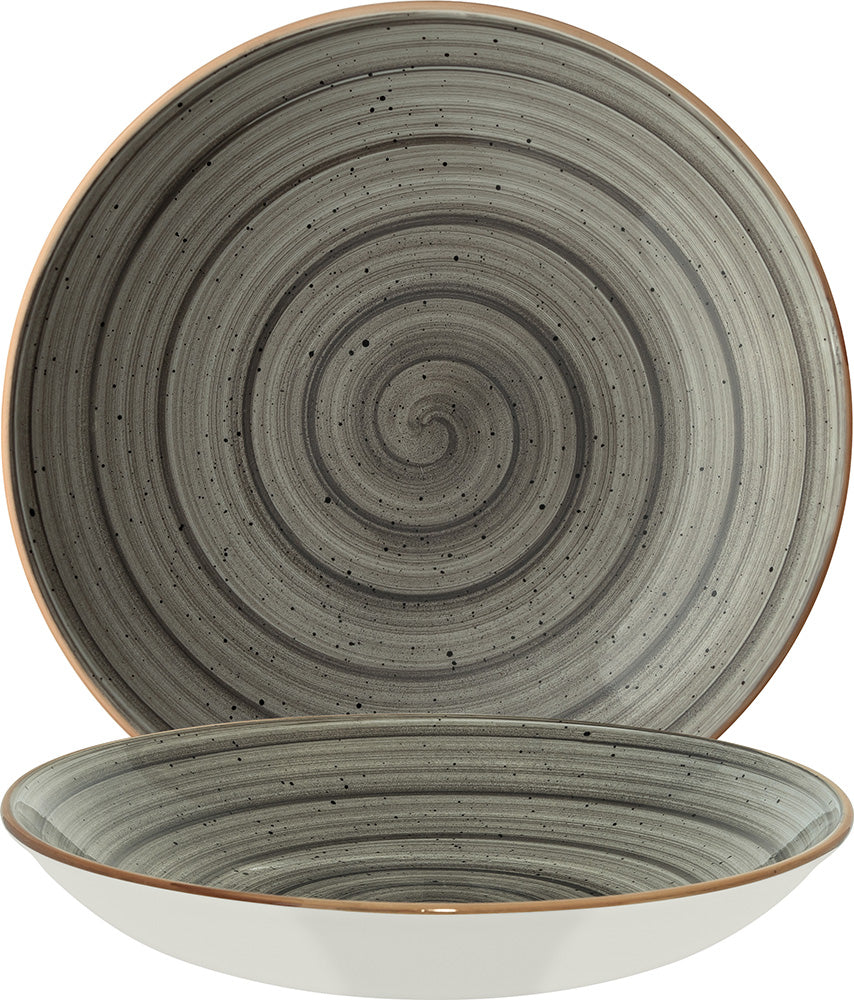 AURA Bloom Teller, tief - Ø 28 x 5,4 cm - 1,7 l - Space