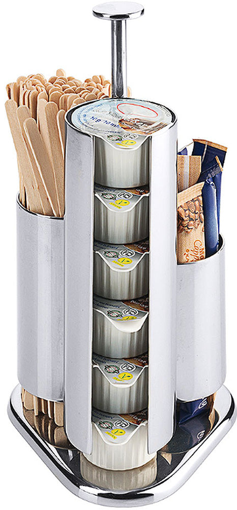Organizer (8,5 x 8,5 x 18 cm) - Edelstahl 18/10