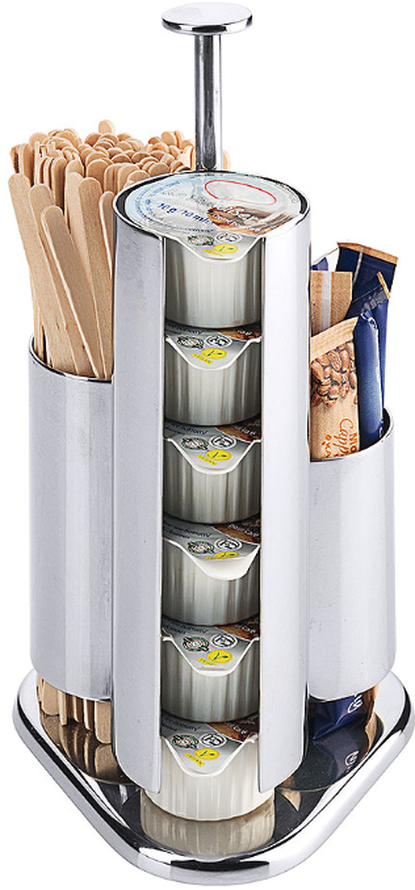 Organizer (8,5 x 8,5 x 18 cm) - Edelstahl 18/10