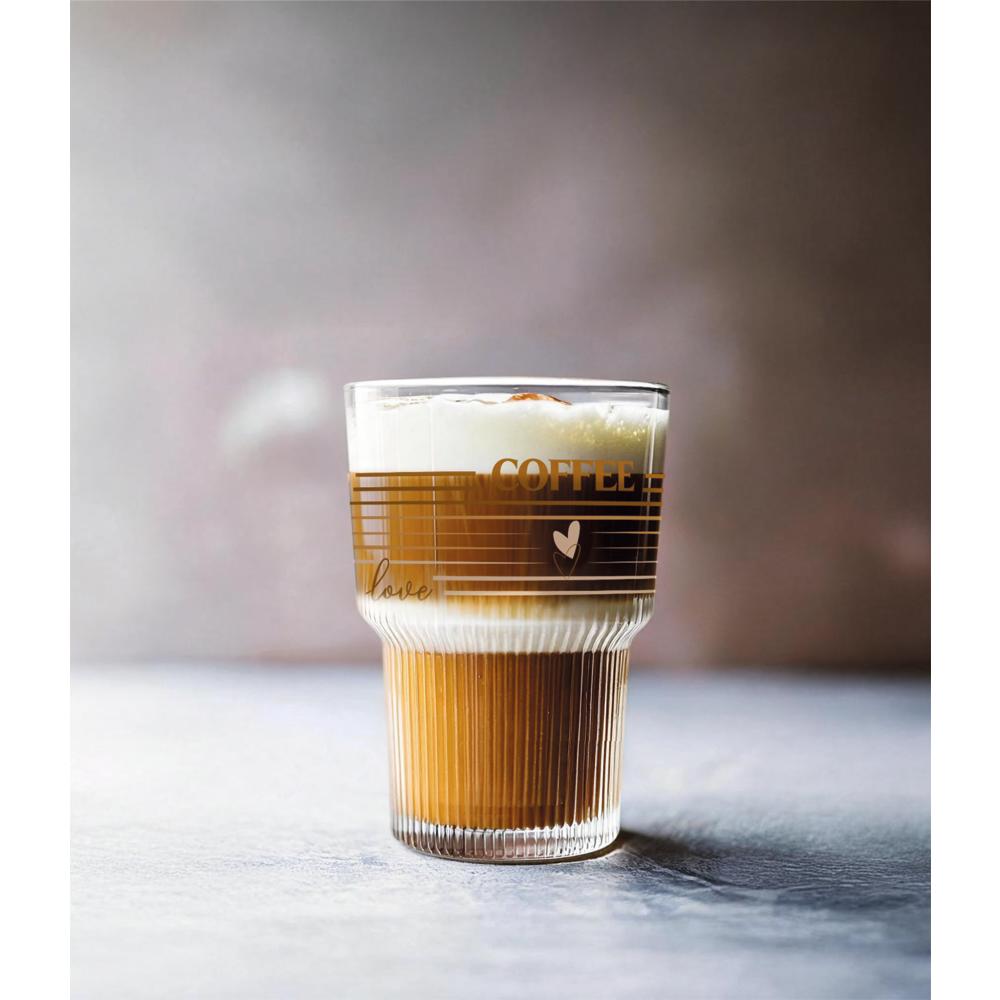 STARLINE Latte Macchiato Glas - 35 cl - (Ø 8,5 x 12 cm)