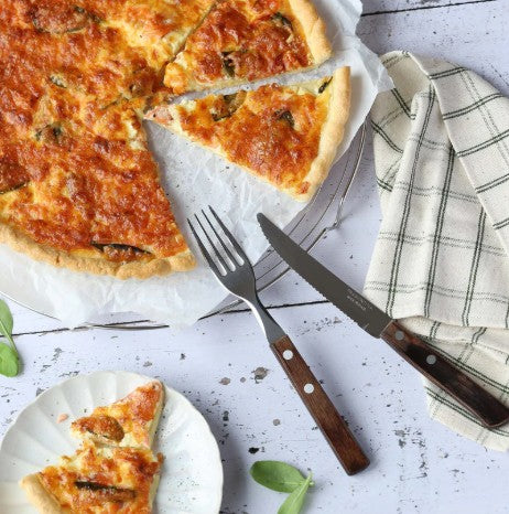 CHURRASCO Pizza-/Steakmesser - Braun - 21,5 cm -