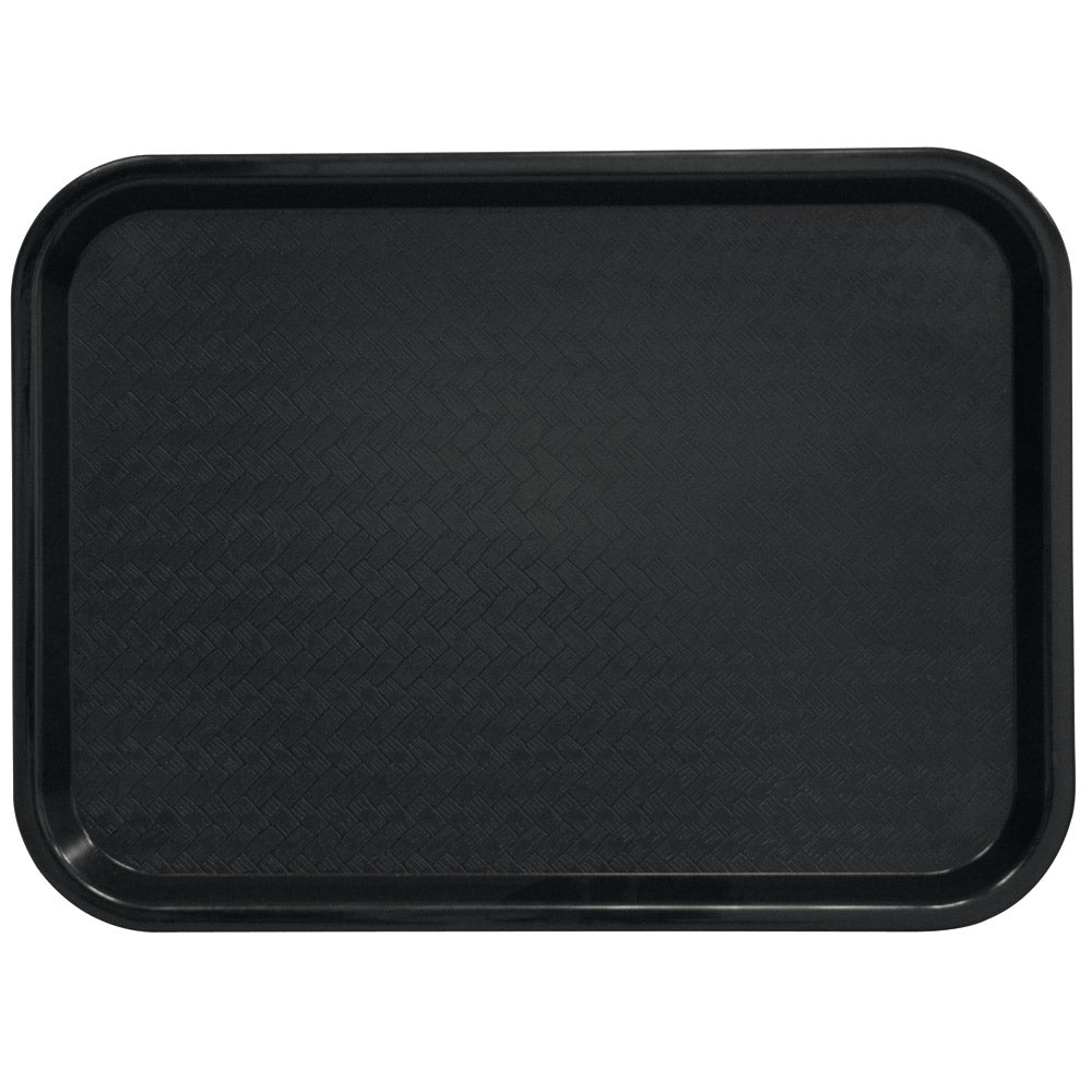 Snack-Tablett 33 x 26 cm - Schwarz (PP)