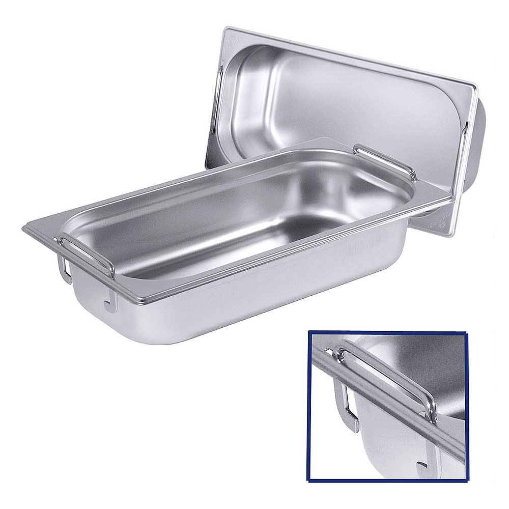 CUISINE Fallgriff-Behälter GN 2/4 - 100 mm (5,6 l)