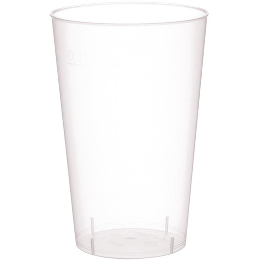 BASIC Mehrweg Trinkbecher - geeicht /-/ 0,3 l - PP