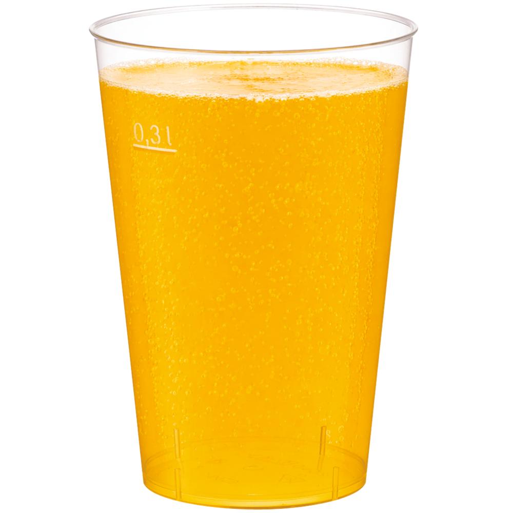 BASIC Mehrweg Trinkbecher - geeicht /-/ 0,3 l - PP