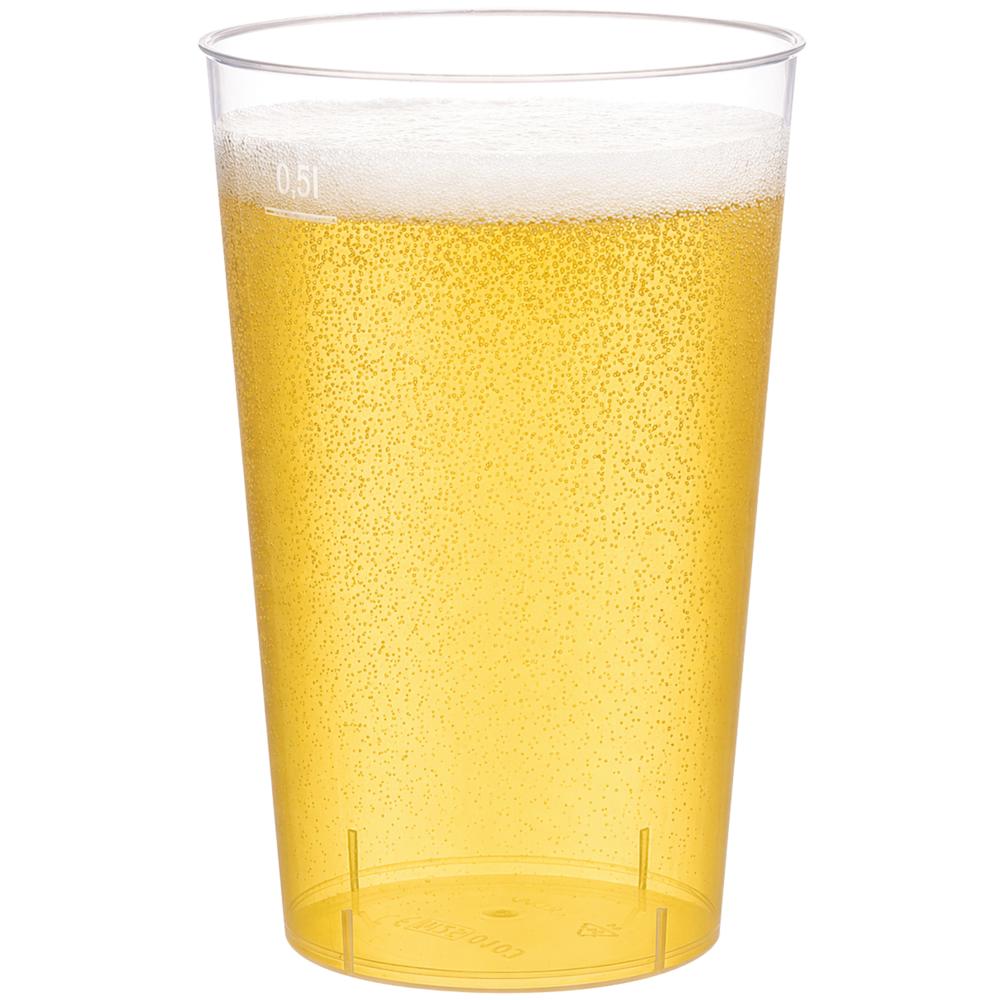 BASIC Mehrweg Trinkbecher - geeicht /-/ 0,5 l - PP