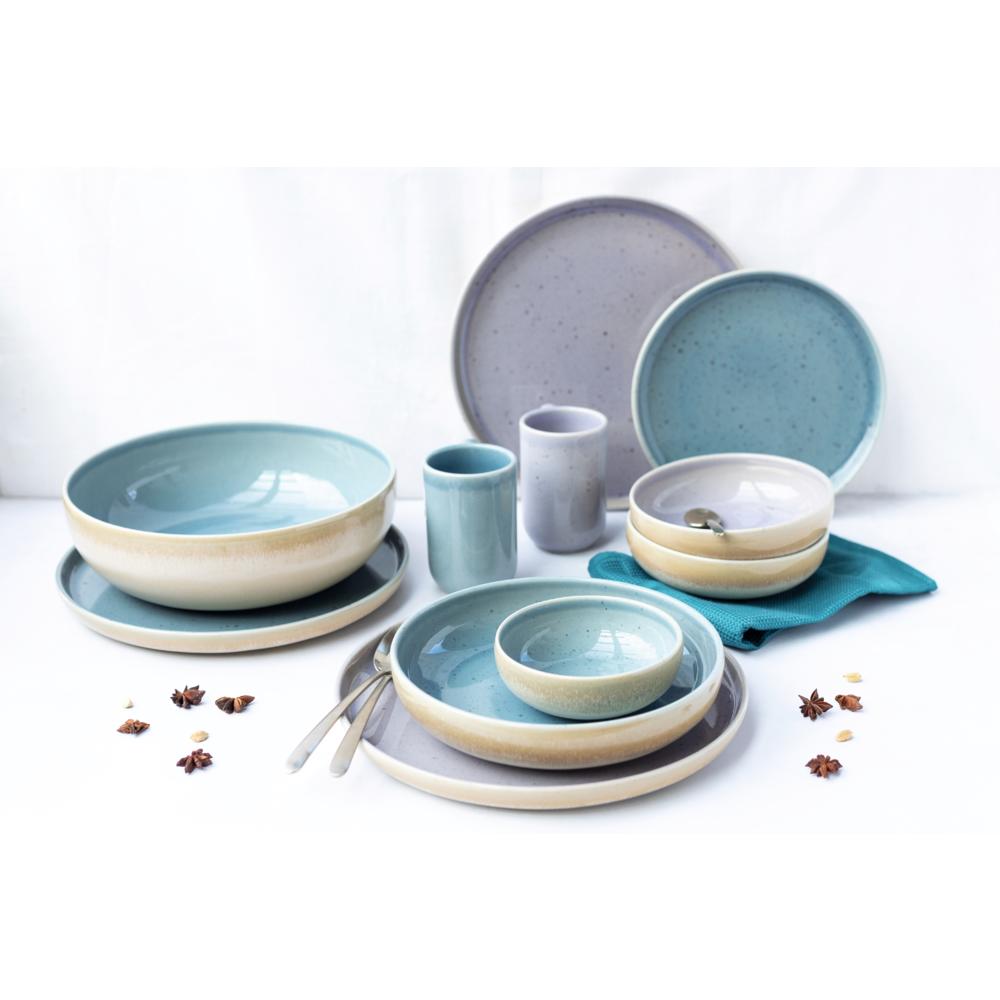CANDY Menüteller - (Ø 28 x 2,7 cm) - Flieder