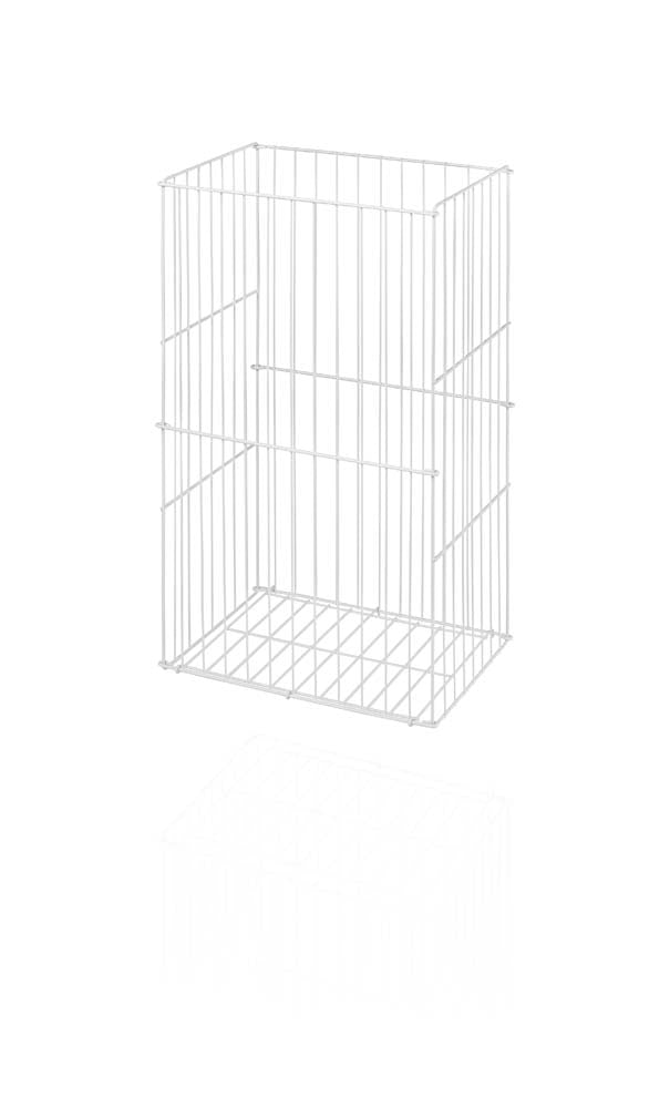 Handtuch-Sammelkorb Draht kunststoffbeschichtet - 38 x 26 x 60 cm