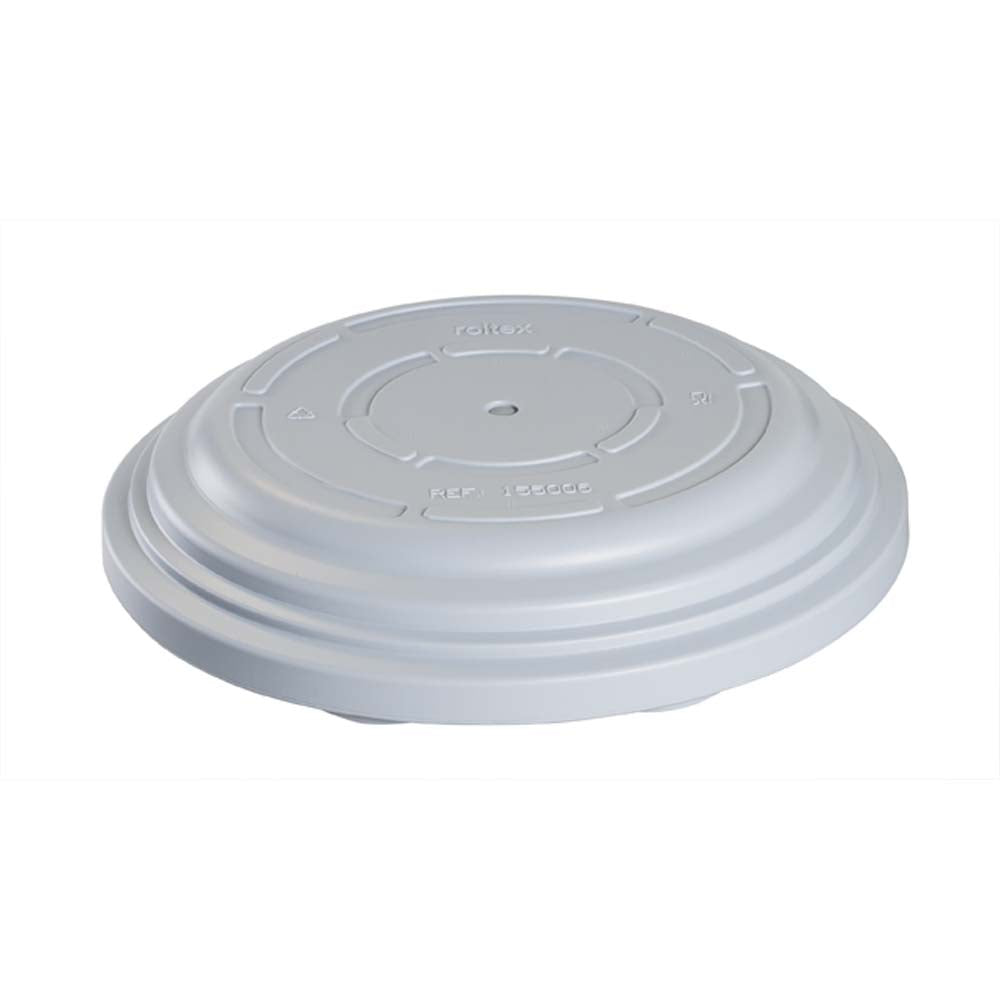Iso-Cloche Ober- bzw. Unterteil für Teller Ø 23 cm Grau