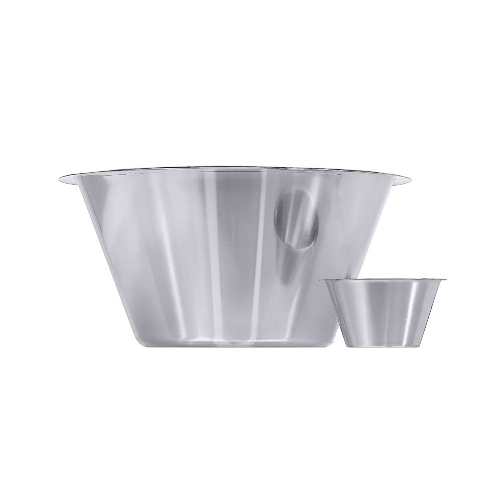 Küchenschüssel konisch tief Ø 31/19,5 x 18 cm - Inhalt 9 l - CNS 18/10