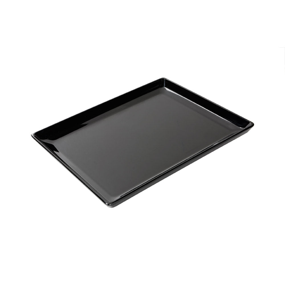 FLOAT Gastronorm-Tablett GN 1/2 - 32,5 x 26,5 cm, Melamin - Schwarz