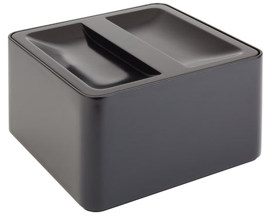 Eiseimer - 27 x 27 x 15 cm - Schwarz - 5 l