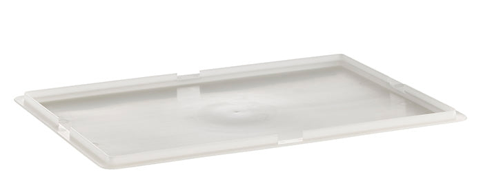 Deckel zu Pizzaballenbehälter HDPE weiß (Größe 60 x 40 cm)