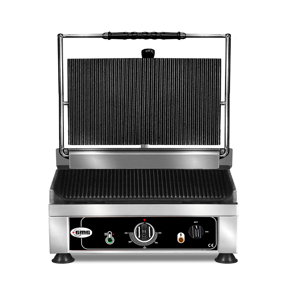 GMG Elektro-Kontaktgrill 45x27 gerillt