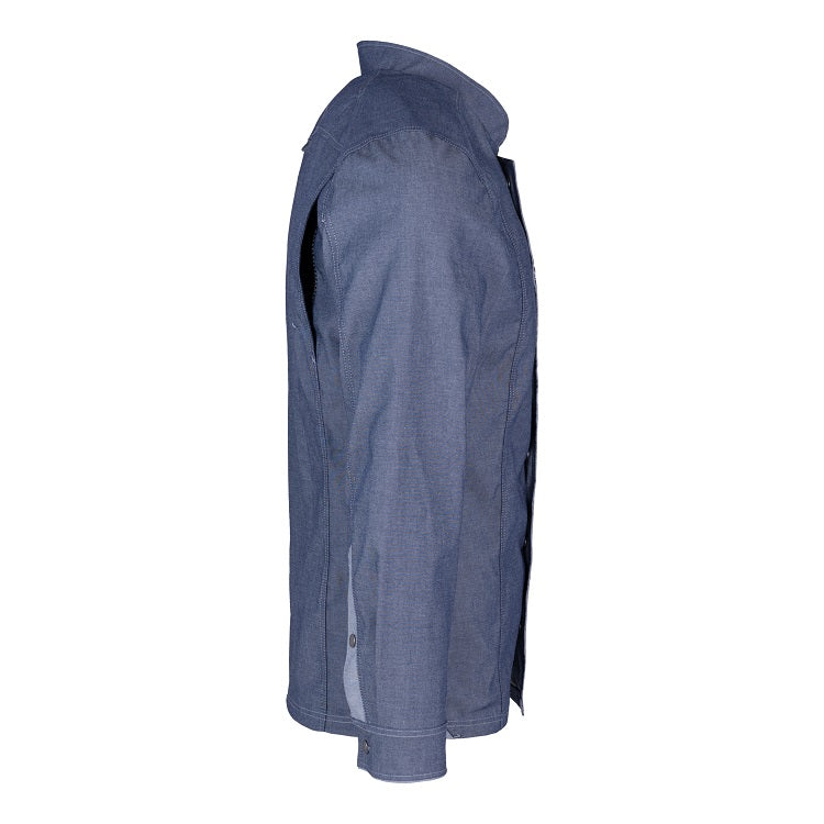 Herren-Kochjacke (Langarm) - Jeans - S