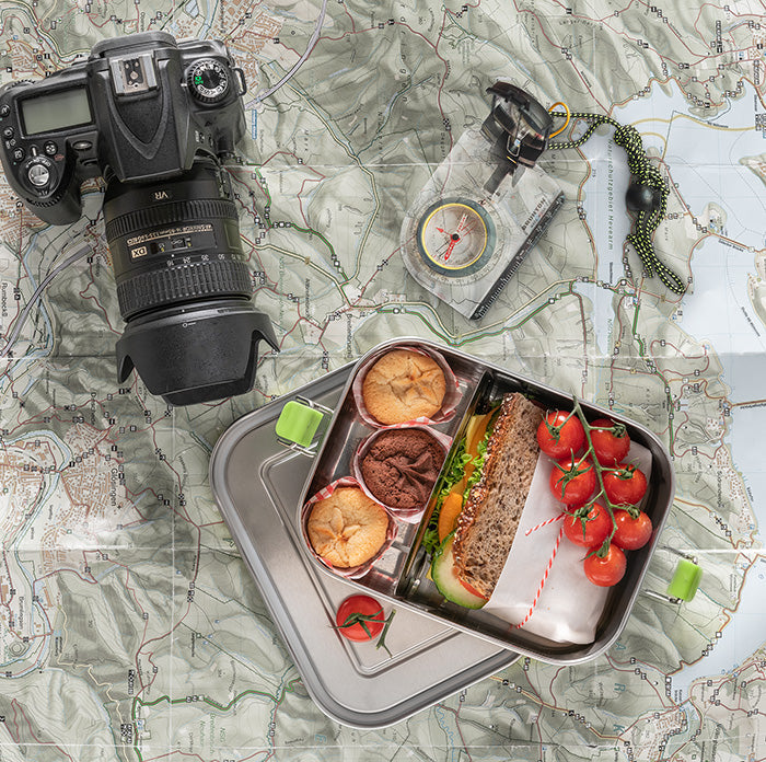 Lunchbox M - 18,5 x 13,5 x 6,5 cm - Edelstahl