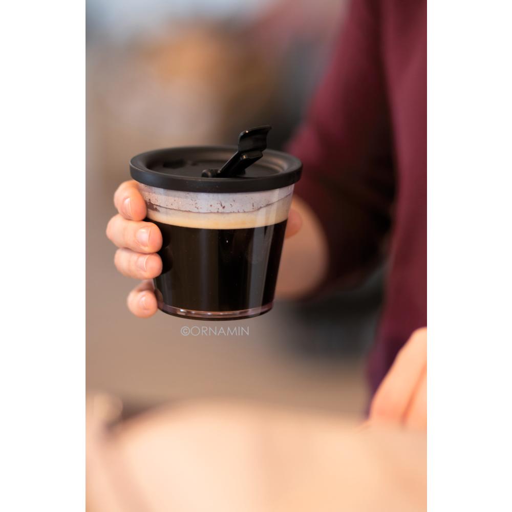 Modell 1207 - Coffee-to-go Mehrwegbecher 25 cl - Klar (SAN)