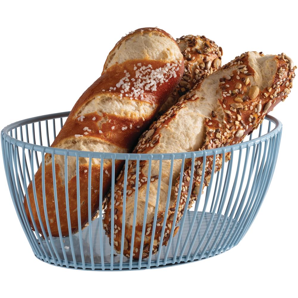 SVART Korb - 20 x 15 x 8 cm - Metall - Blau