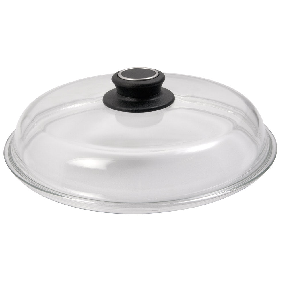 Glasdeckel mit Knopf - Ø 28 cm