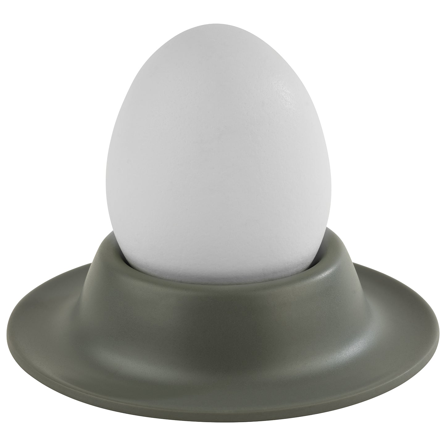 EGGY Eierbecher - (Ø 8,5 x 2 cm) - Melamin - Grau/Matt