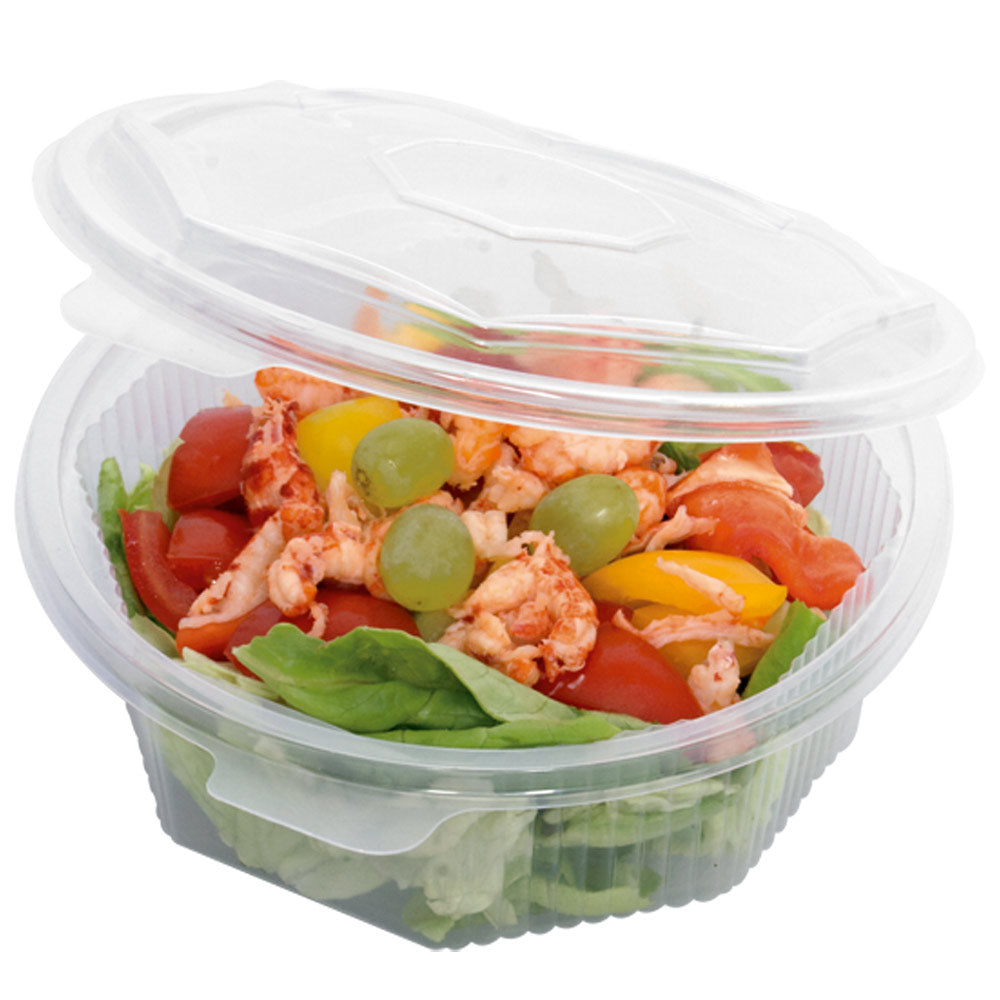 PP-Klappboxen achteckig - 1.000 ml (300 Stück)