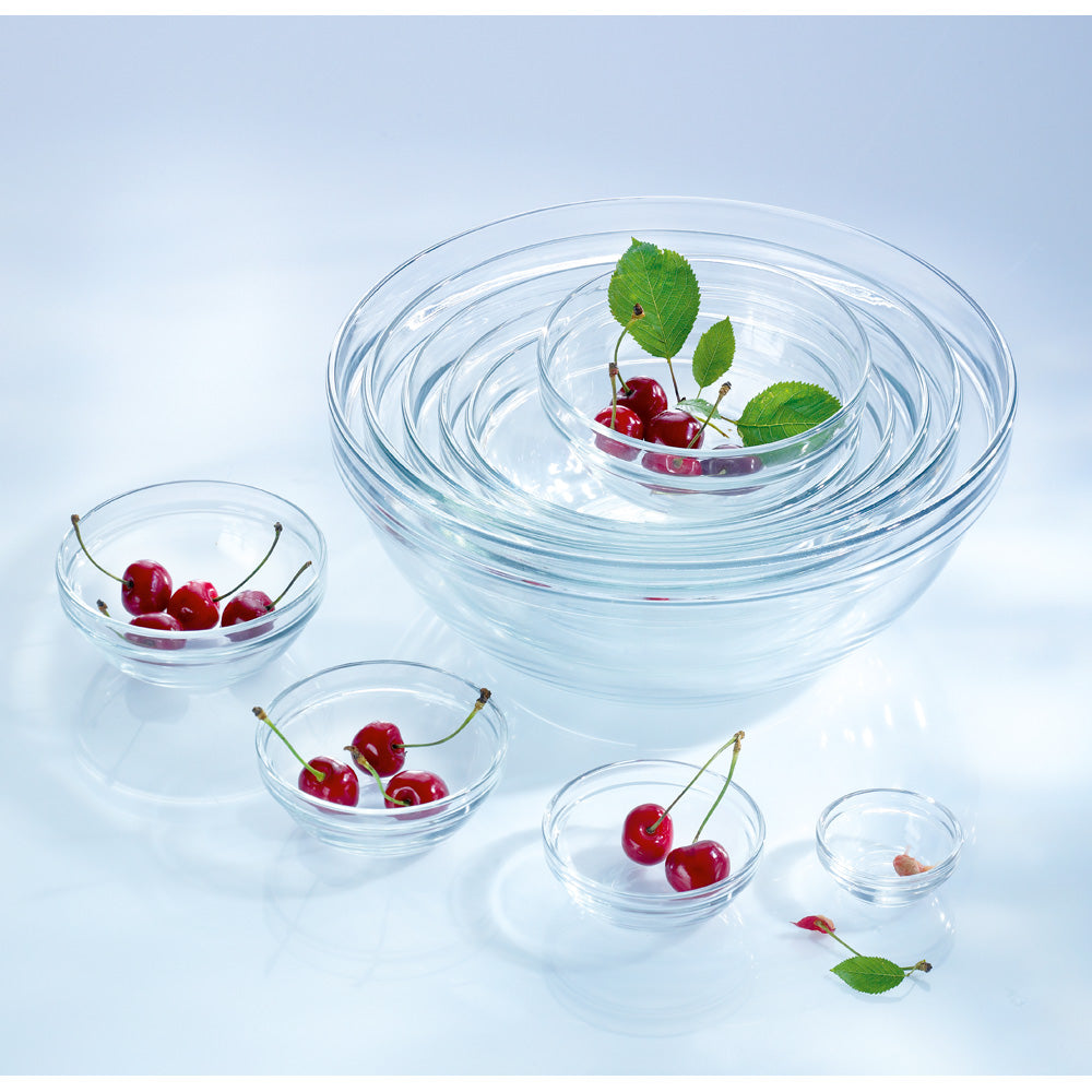 CHEF'S Glasschüssel - Ø 20 x 9 cm (Inhalt 1,7 l)