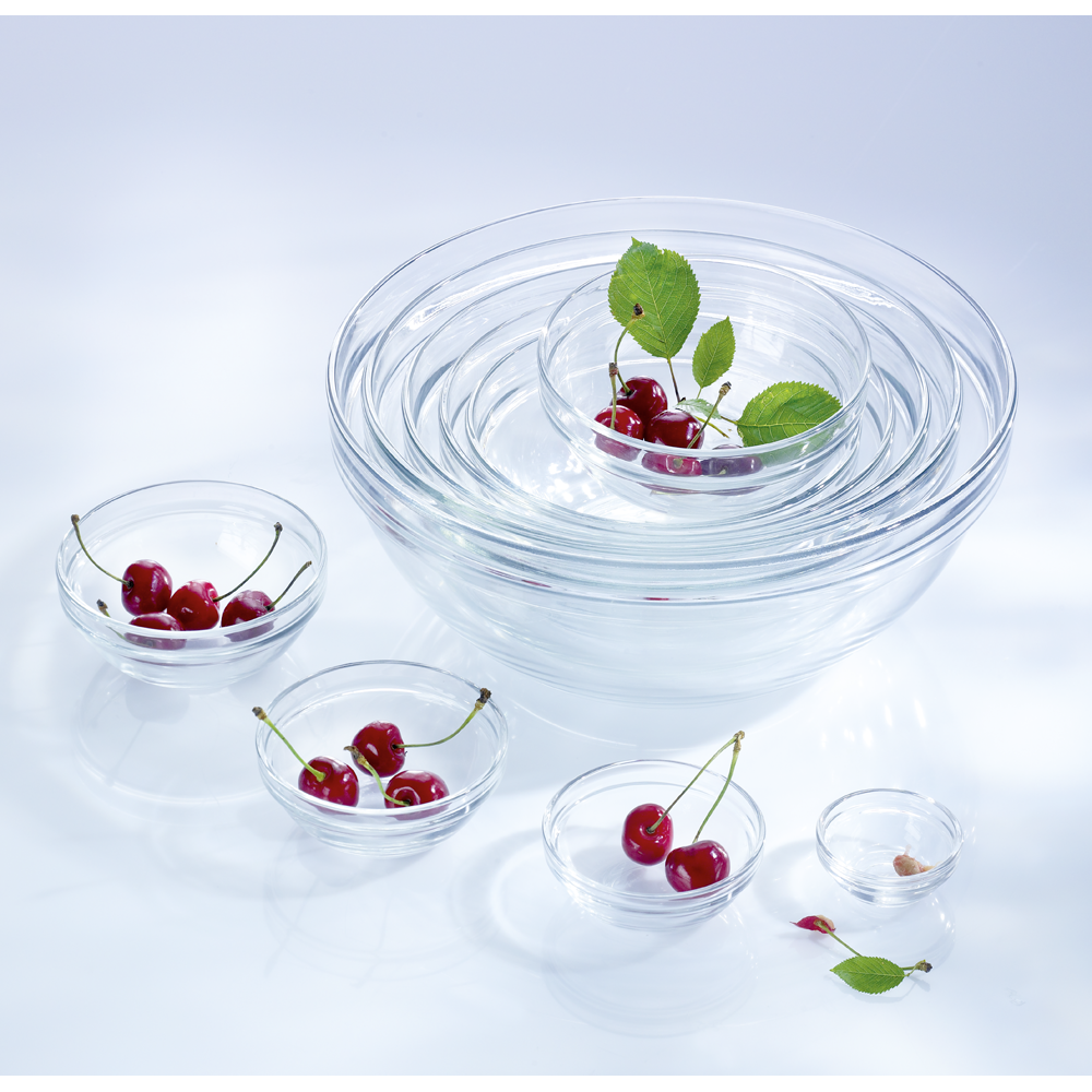 CHEF'S Glasschüssel - Ø 30 x 12,6 cm (Inhalt 5,4 l)