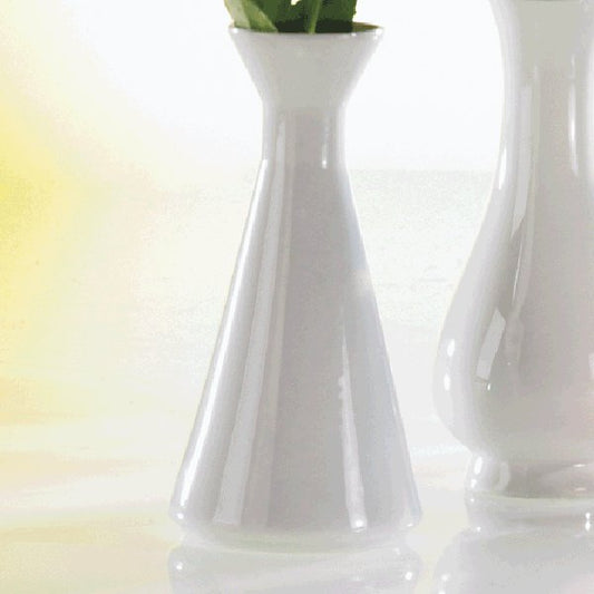 TROMBA Vase Ø 7,5 x 14,5 cm gerade Form elegante Vase für Einzelblumen