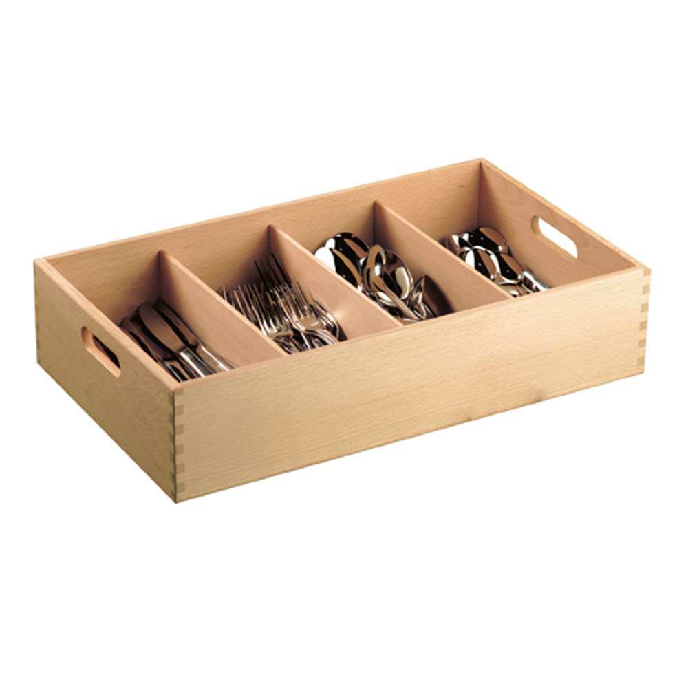 SIGMA Besteckset - 145-teilig (mit Holz-Besteckkasten)