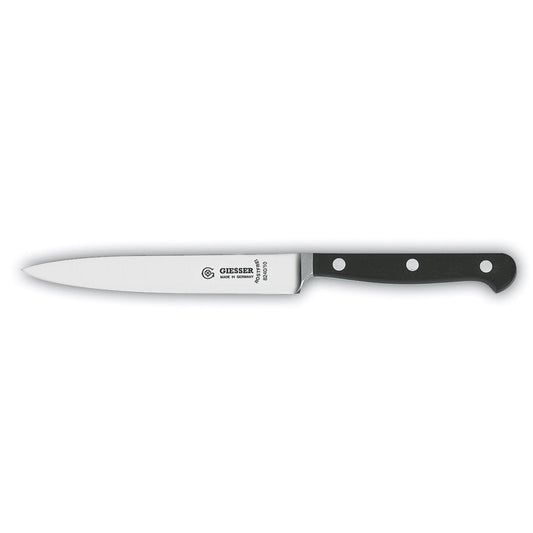 Geschm. Officemesser 12 cm - POM-Griff Schwarz