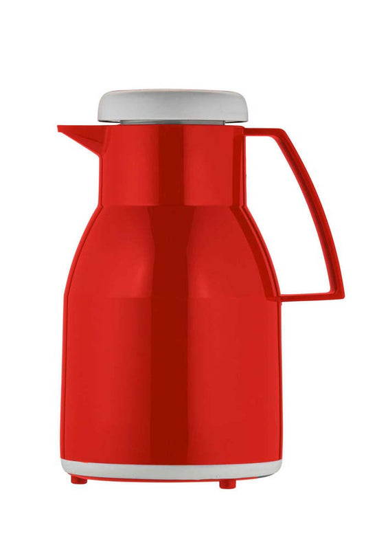 WASH Isolierkanne 1 l - Dunkelrot