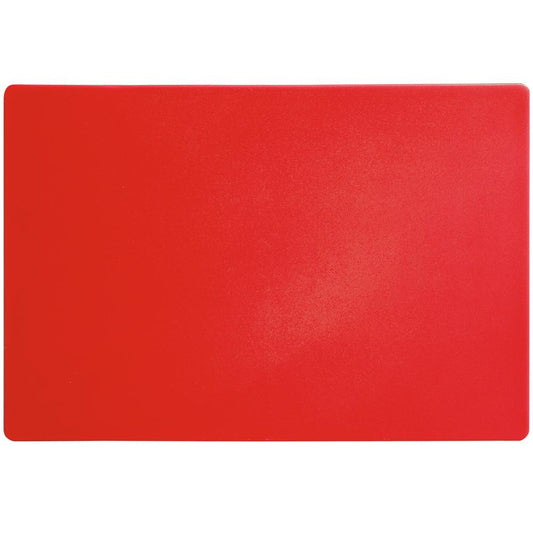 Schneidbrett 45 x 30 x 1,3 cm - Rot