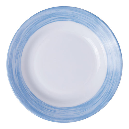 BRUSH Teller tief - Ø 22,5 cm - Blue