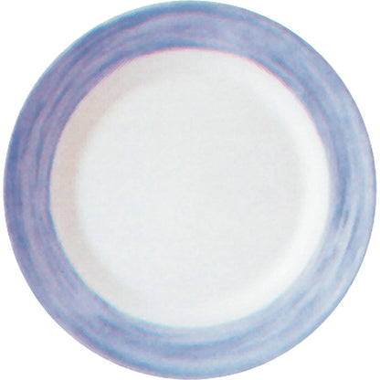 BRUSH Menüteller - Ø 25,4 cm - Blue