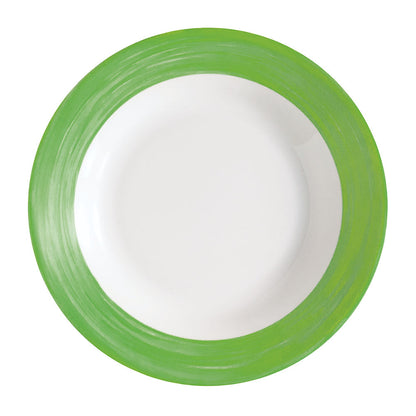 BRUSH Dessertteller - Ø 19,5 cm - Green