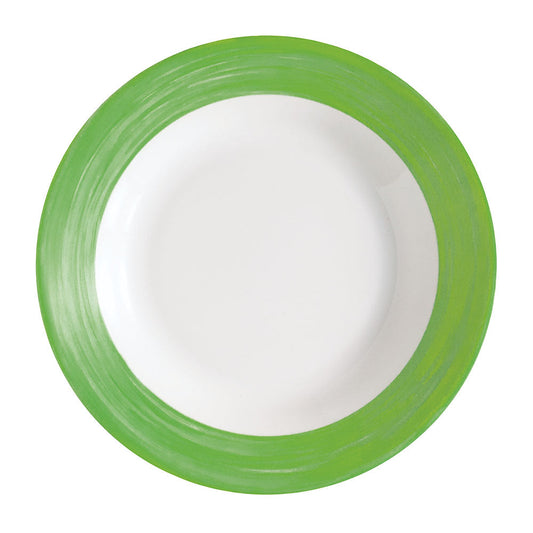BRUSH Dessertteller - Ø 19,5 cm - Green