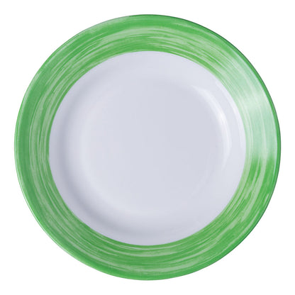 BRUSH Teller tief - Ø 22,5 cm - Green