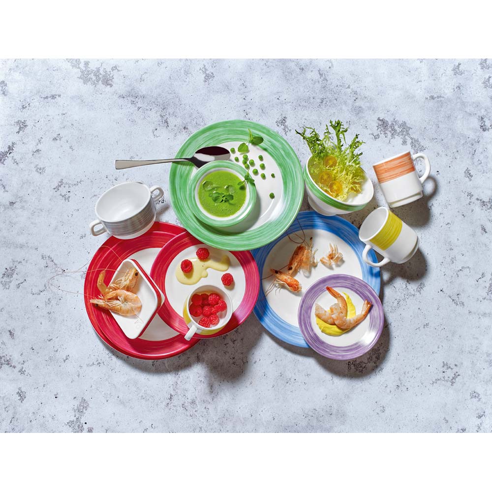 BRUSH Kinder-Gedeck-Set - Green - 72-tlg.