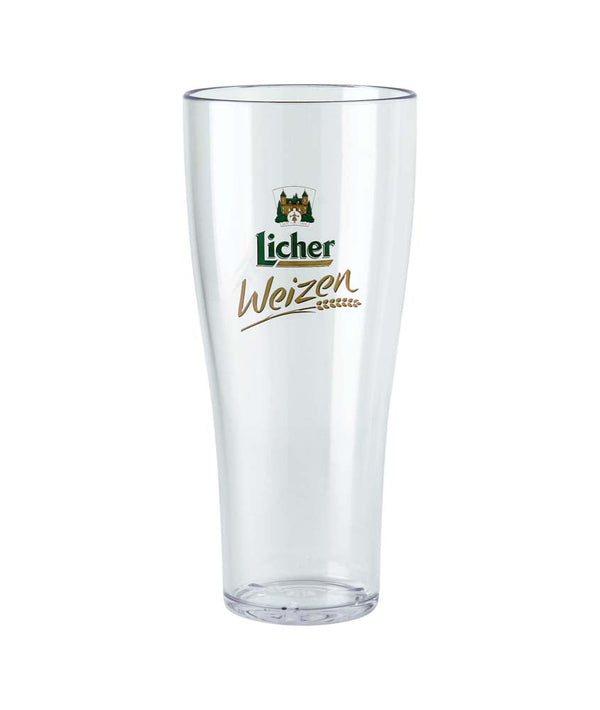 Weizenbierglas - (Ø 8 x 19,2 cm) -  geeicht /-/ 0,5 l - SAN